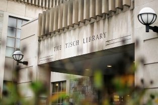 Tisch Library Entrance - medium size