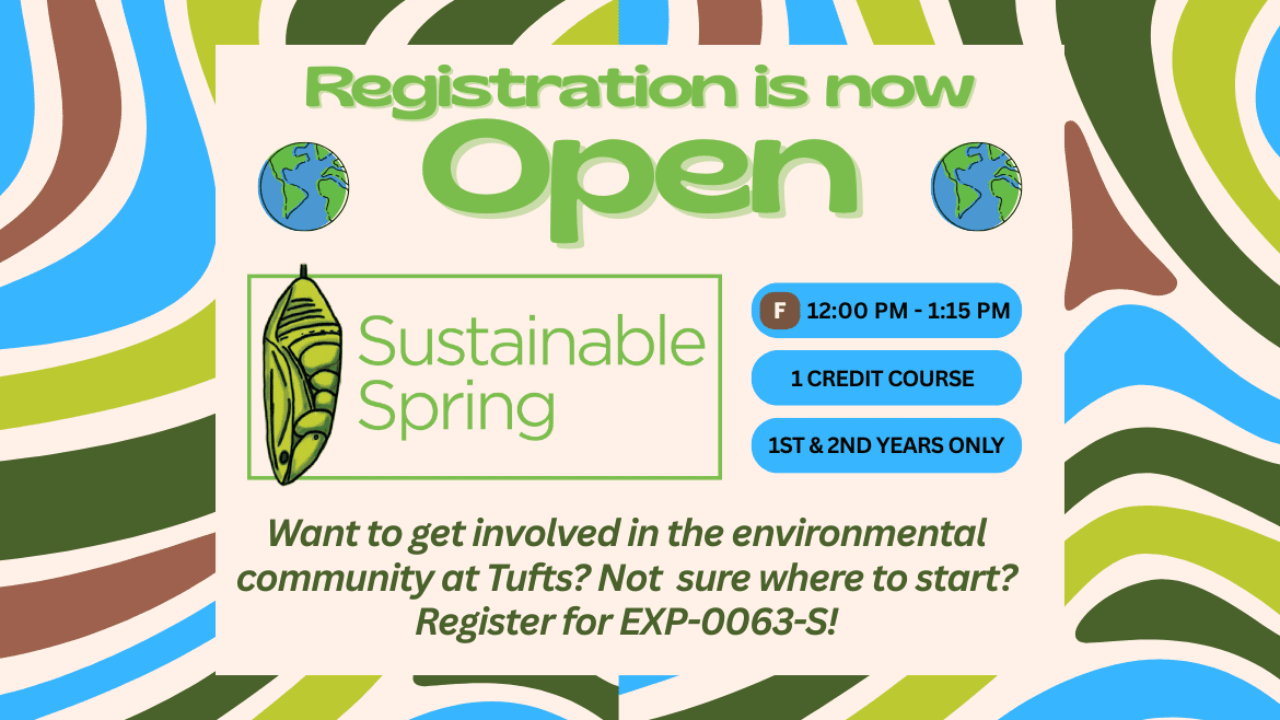 Enroll in Sustainable Spring: EXP 0063