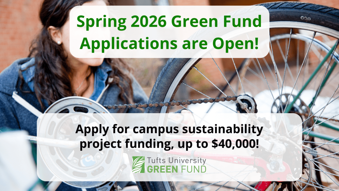 Apply to the Green Fund by 2/4!
