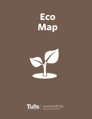Cover page of Eco Map with image of a sprout