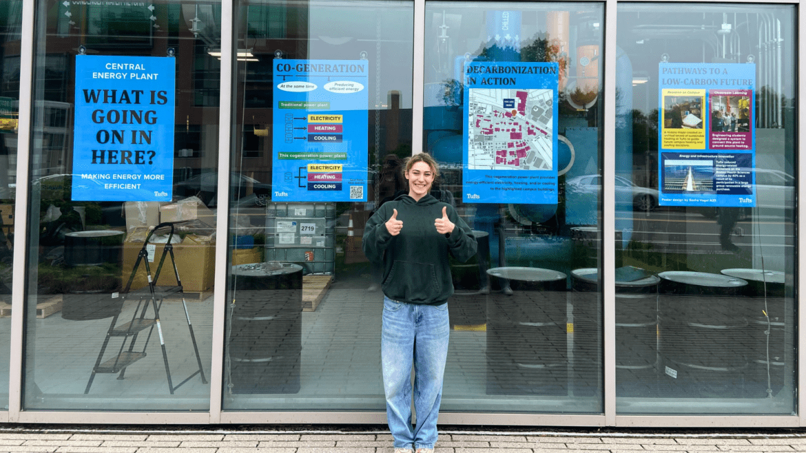Tufts Demystifies their Central Energy Plant with New Educational Signage