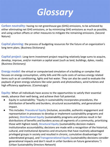 Tufts Carbon Neutrality Engagement Event - Office of Sustainability