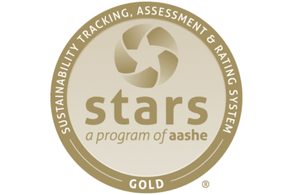 Image of the STARS gold rating logo