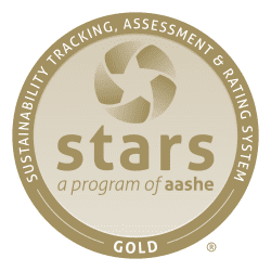 gold star sustainability medal